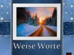 Weise Worte - slide 1