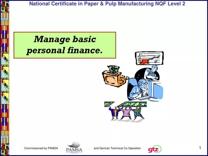 manage basic personal finance