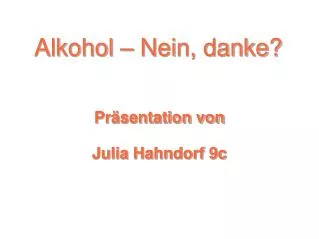 pr sentation von julia hahndorf 9c