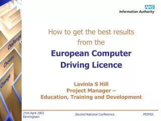 How to get the best results from the European Computer Driving Licence