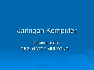 jaringan komputer
