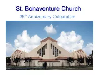 St. Bonaventure Church