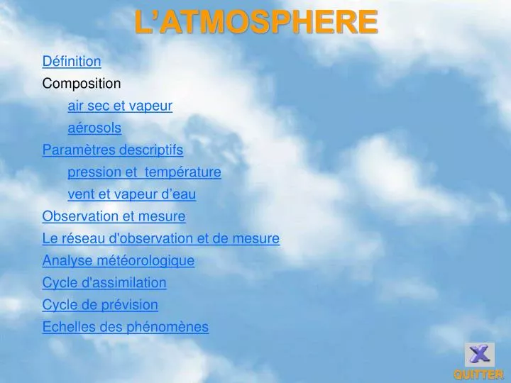 l atmosphere