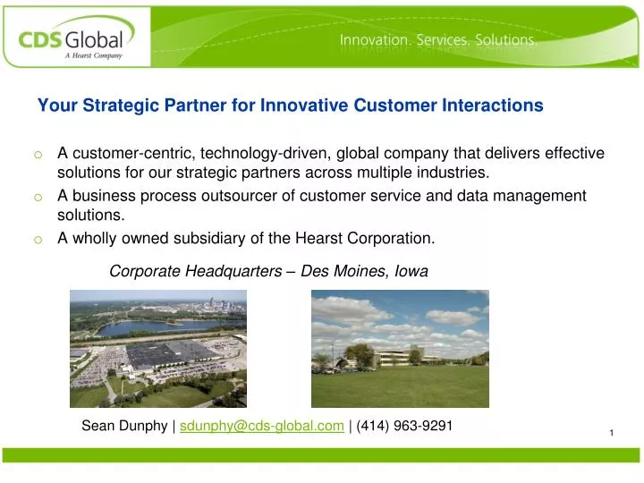 your strategic partner for innovative customer interactions