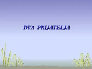 dva prijatelja