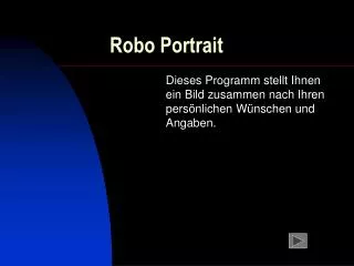 robo portrait