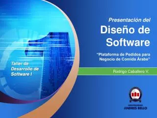 presentaci n del dise o de software