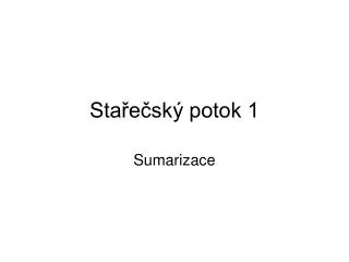 sta e sk potok 1