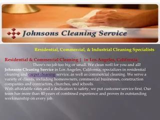 Residential & Commercial, Carpet Cleaning Service, Industri