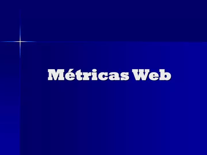 m tricas web