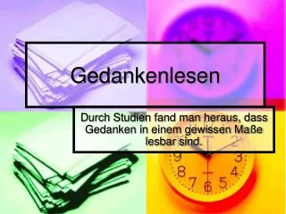 gedankenlesen