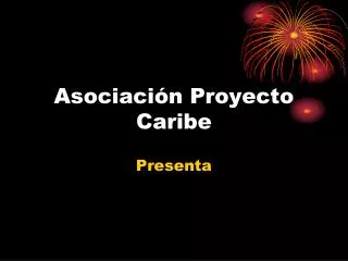 asociaci n proyecto caribe