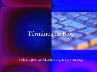 t rminos de blog