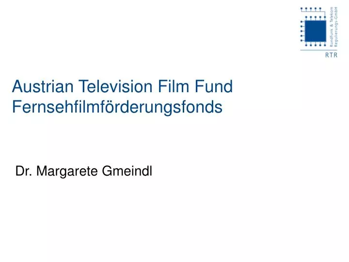 austrian television film fund fernsehfilmf rderungsfonds