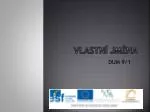 Vlastní jména - slide 1