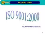 ISO 9001:2000 - slide 1