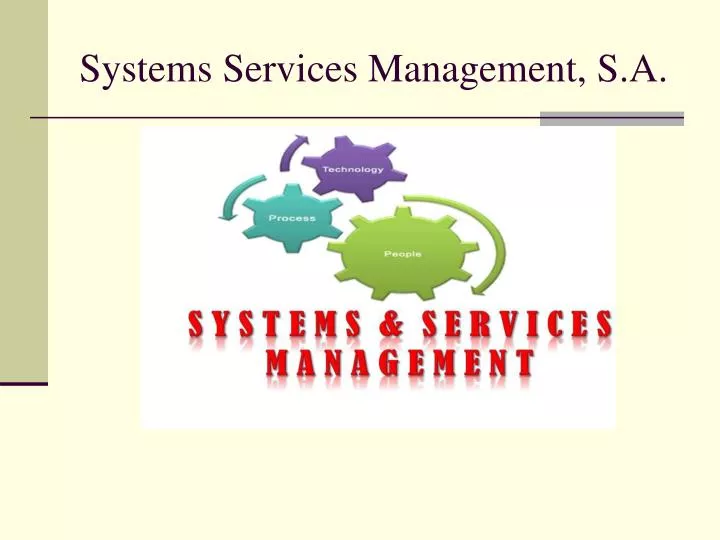 systems services management s a