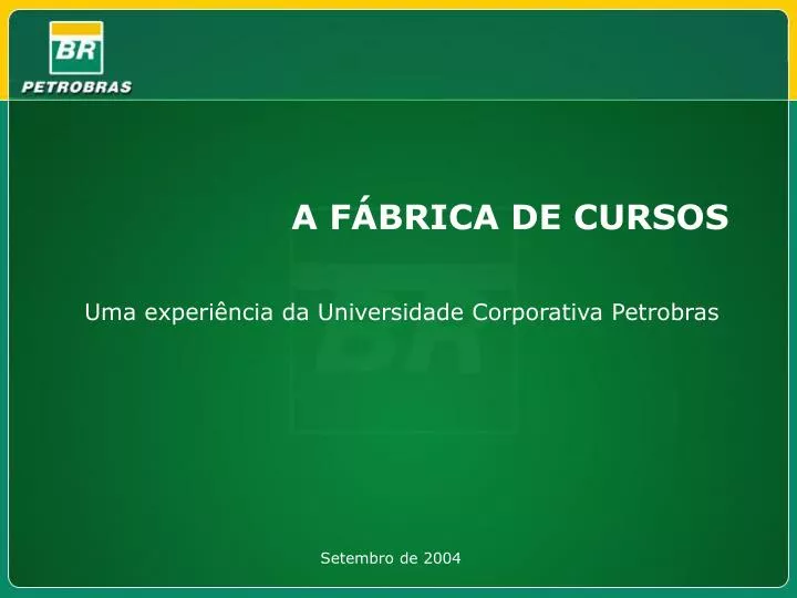 a f brica de cursos