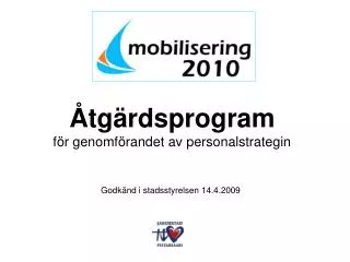 tg rdsprogram f r genomf randet av personalstrategin