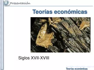 teor as econ micas