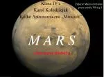 M A R S - slide 1