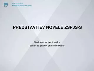predstavitev novele zspjs s