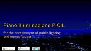 piano illuminazione picil
