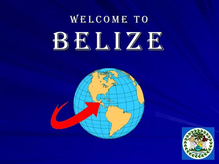welcome to belize