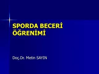 sporda becer ren m