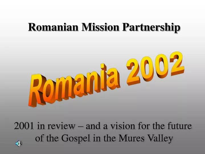 romanian mission partnership