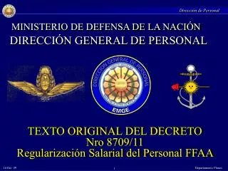 DIRECCION GENERAL DE PERSONAL