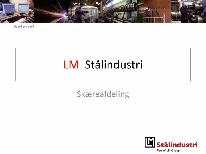 lm st lindustri