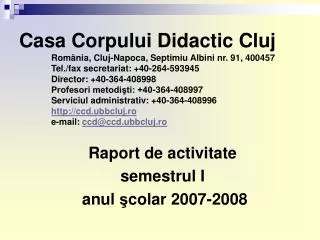 casa corpului didactic cluj