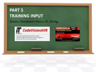 part 5 training input