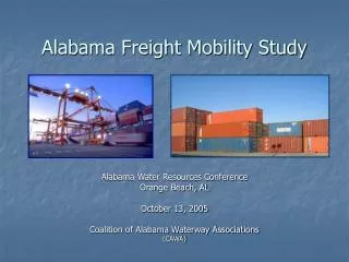 Alabama Freight Mobility Study