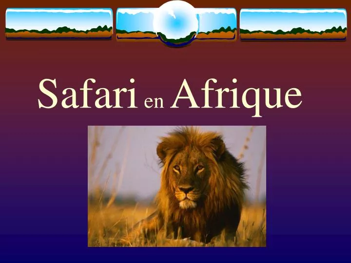 safari en afrique