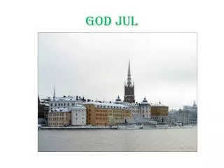 god jul
