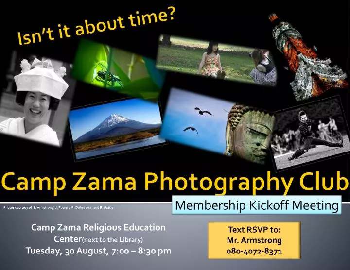 camp zama photography club