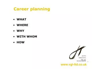 Career planning