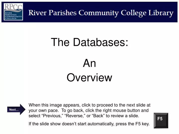 the databases an overview