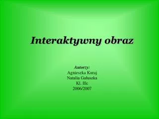 interaktywny obraz