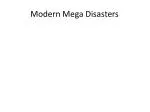 Modern Mega Disasters - slide 1