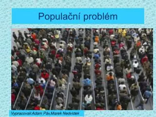 popula n probl m