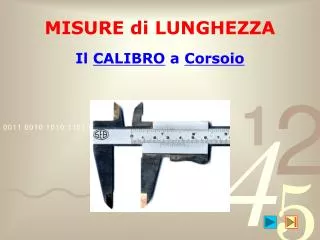 misure di lunghezza
