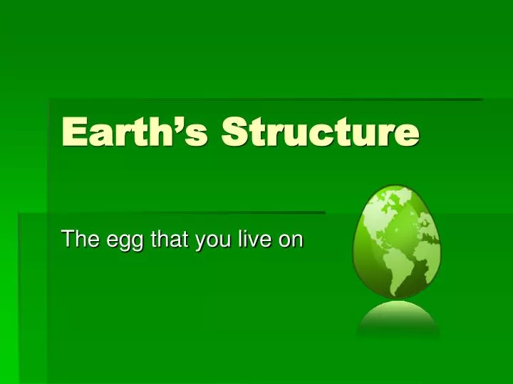 earth s structure