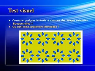 test visuel