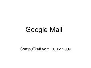 google mail