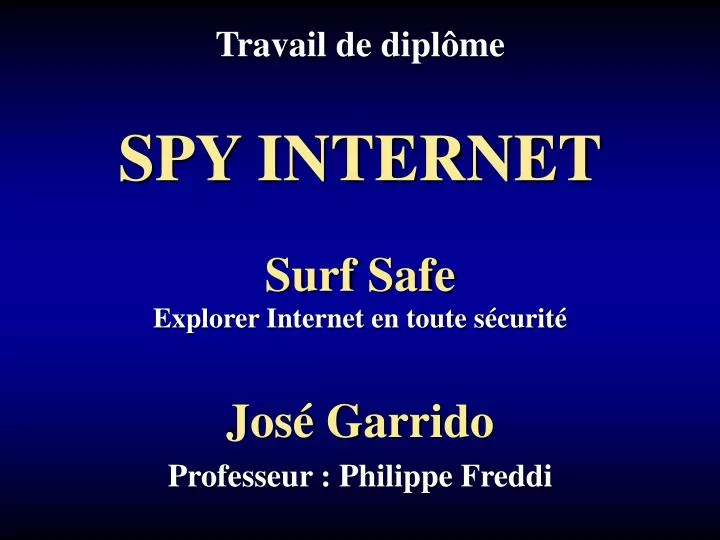 spy internet