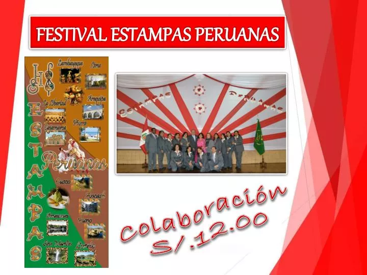 festival estampas peruanas