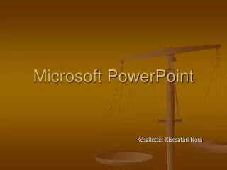 microsoft powerpoint
